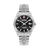 Swiss Military by Chrono Reloj Analógico para Hombres de Suizo automático con Correa en Acero Inoxidable SMWGL0002101