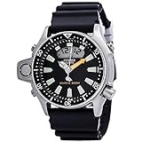 Citizen Reloj Analógico para Hombre de Cuarzo con Correa en Caucho JP2000-08E