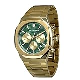 SAPPHERO Relojes Hombre Movimiento de Cuarzo Japonés Impermeable 100M Acero Inoxidable Impermeable 100M Casual Negocios Deportivo Mejor Regalo Reloj De Pulsera para Hombre