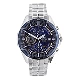 Casio Reloj Cronógrafo para Hombre de Cuarzo con Correa en Acero Inoxidable EFR-556DB-2AVUEF