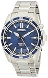 Seiko Reloj Analógico para Hombre de Kinetico con Correa en Acero Inoxidable SKA783P1