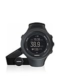 Suunto - Ambit3 Sport HR - SS020678000 - Reloj GPS Multideporte + Cinturón de frecuencia cardiaca (Talla M) - Sumergible 50 m - Negro