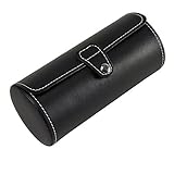 Asvert Caja de Relojes para Viajes y Joyero de Reloj Estuche para Relojes Regalos Organizador de Relojes Conveniente imprescindible (marrón)