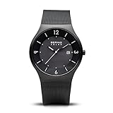 BERING Reloj Analógico para Hombre de Energía Solar con Correa en Acero Inoxidable 14440-222