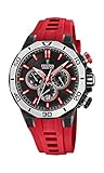 Festina Reloj Cronógrafo para Unisex Adultos de Cuarzo con Correa en Silicona F20450/3