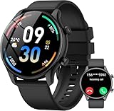 vamout Reloj Inteligente Hombre Mujer, 1.39' Display Smartwatch con Llamadas, Smart Watch Monitor de Sueño/SpO2, Podómetro, 120+ Modos Deportivos, IP68 Impermeable Reloj Deportivo para Android iOS