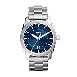 Fossil Reloj Analogico para Hombre de Cuarzo con Correa en Acero Inoxidable FS5340