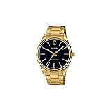 Casio Men's MTPV005G-1B Gold Stainless-Steel Japanese Quartz Fashion Watch