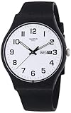Swatch Twice Again - Reloj de Cuarzo Color Negro