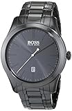 Hugo BOSS Reloj analógico con mecanismo de cuarzo para hombre  1513223, diseño clásico y correa cerámica
