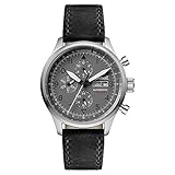 Ingersoll Men’s The Bateman Automatic Watch with Grey Dial & Black Leather Strap