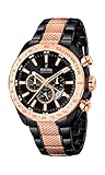 Festina reloj de cuarzo para hombre, con esfera cronógrafo y correa de acero inoxidable Multicolor f16888/1