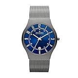 Skagen Reloj de pulsera Analógico para Hombre de Cuarzo con Correa en Acero inoxidable 233XLTTN