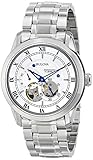 Bulova Automatic 96A118 - Reloj automático de diseño para hombre - Acero inoxidable - Esfera blanca y manecillas azules