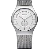 BERING Reloj Analógico para Hombre de Cuarzo con Correa en Acero Inoxidable 51940-000