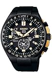 Seiko astron Reloj para Hombre Analógico de Solar con Brazalete de Silicona SSE174J1
