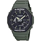 Casio Reloj Analógico-Digital para de los Hombres de Cuarzo con Correa en Resina GA-2110SU-3AER