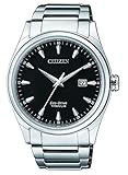 Citizen Reloj Analógico para Hombre de Cuarzo con Correa en Titanio BM7360-82E