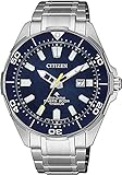 Citizen Reloj Analógico para Hombre de Cuarzo con Correa en Titanio BN0201-88L