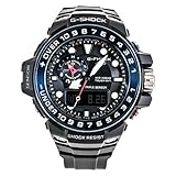 CASIO Reloj Analógico-Digital para Hombre Correa en Resina GWN-1000B-1BER