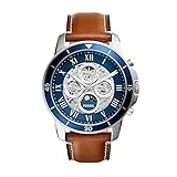 Fossil Reloj para Hombre de Automático con Correa en Cuero ME3140