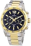 Festina Sport F16681/2 - Reloj cronógrafo de Cuarzo para Hombre, Correa de Acero Inoxidable Chapado Multicolor (cronómetro)