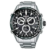 Seiko Reloj Analógico para Hombre de Cuarzo con Correa en Acero Inoxidable SSE011J1