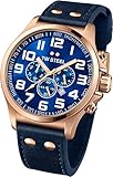 TW Steel Reloj analogico para Unisex de Cuarzo con Correa en Acero Inoxidable TW407