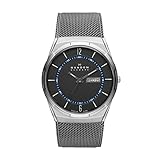 Skagen Reloj Analogico para Hombre de Cuarzo con Correa en Chapado en Acero Inoxidable SKW6078