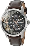 Fossil Reloj para Hombre de Cuarzo con Correa en Cuero ME1163