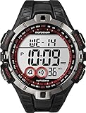 Timex Marathon T5K423 - Reloj Digital de Cuarzo para Hombres, Correa de Goma, Sumergible a 50 Metros, Color Negro